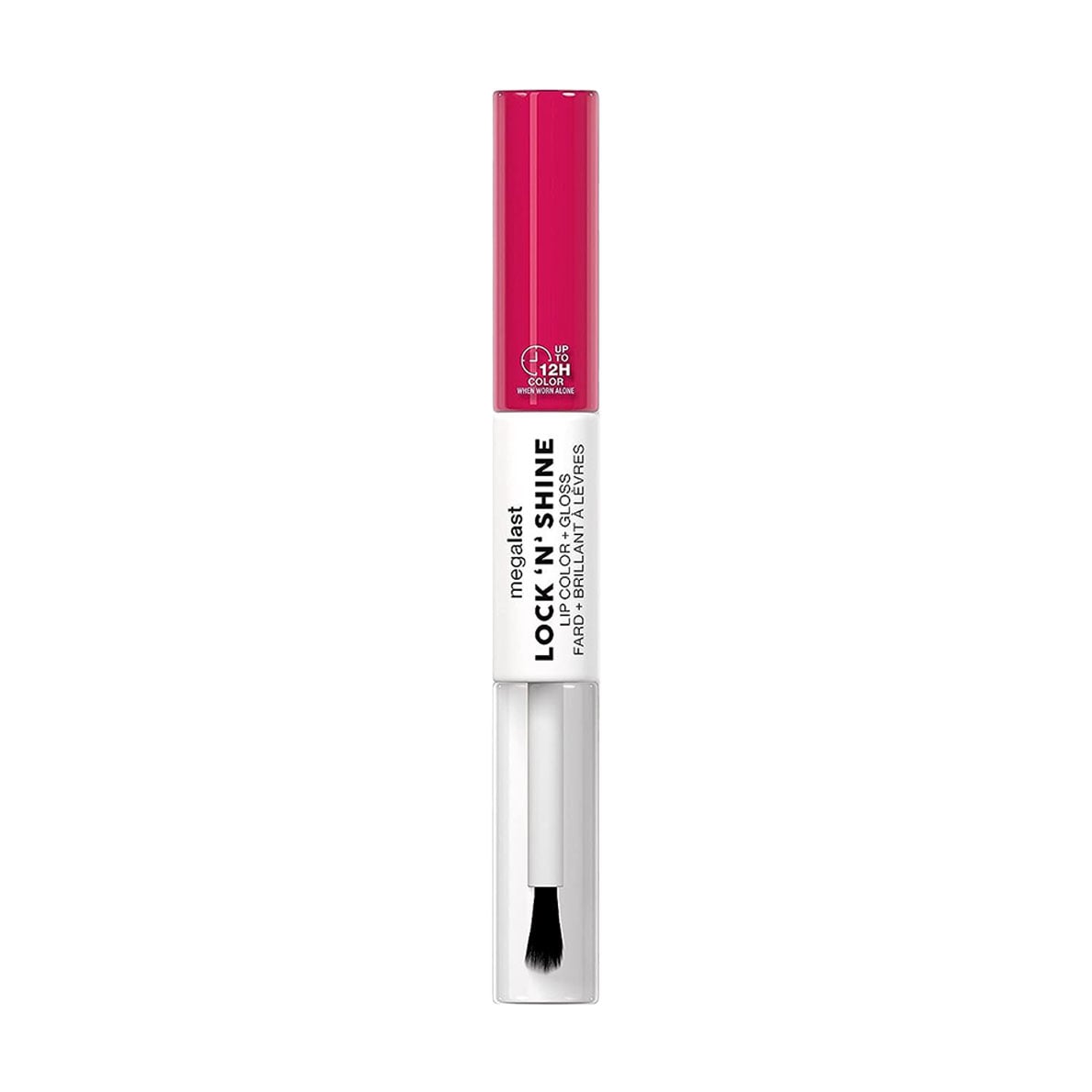 

Двосторонній блиск для губ Wet n Wild Megalast Lock N Shine Lip Color + Gloss, Irresistable, 7.3 мл