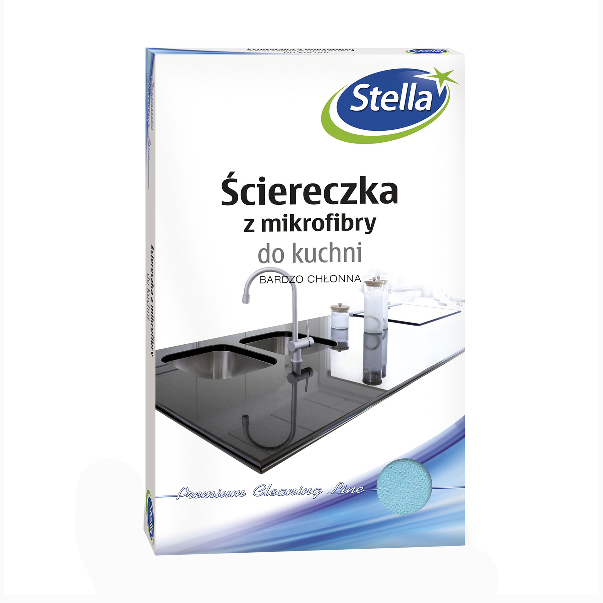 

Серветка з мікрофібри для кухні Stella Microfiber Kitchen Cloth, 1 шт