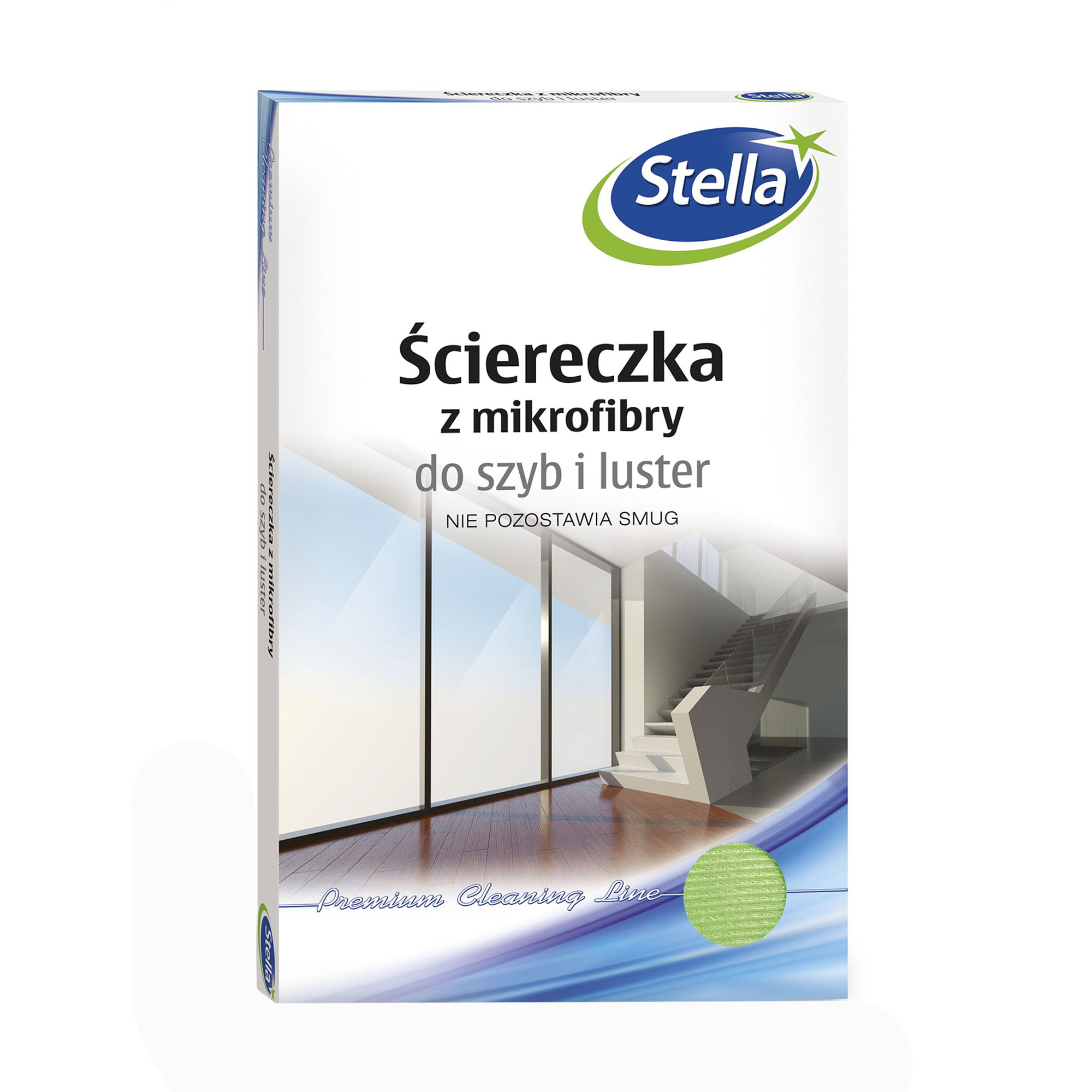

Уцінка! Серветка з мікрофібри для скла та дзеркал Stella Microfiber Glass & Mirror Cloth, 1 шт