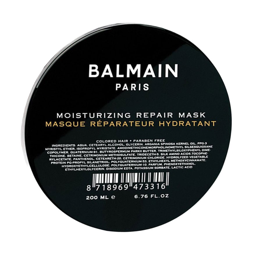 

Зволожувальна та відновлювальна маска Balmain Paris Hair Moisturizing Repair Mask для сухого та фарбованого волосся, 200 мл