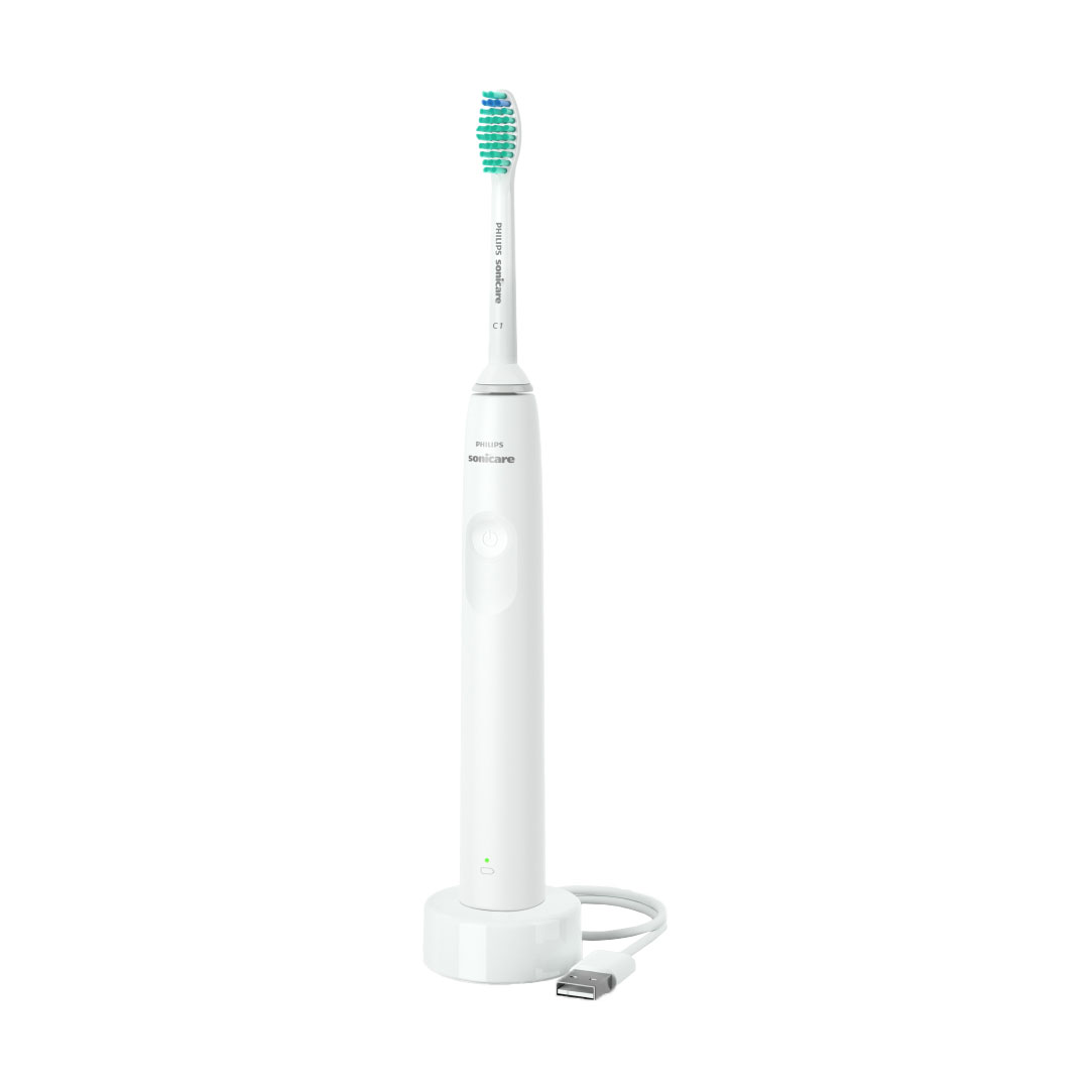 

Електрична зубна щітка Philips Sonicare 2100 Series HX3651/13 Біла, 1 шт