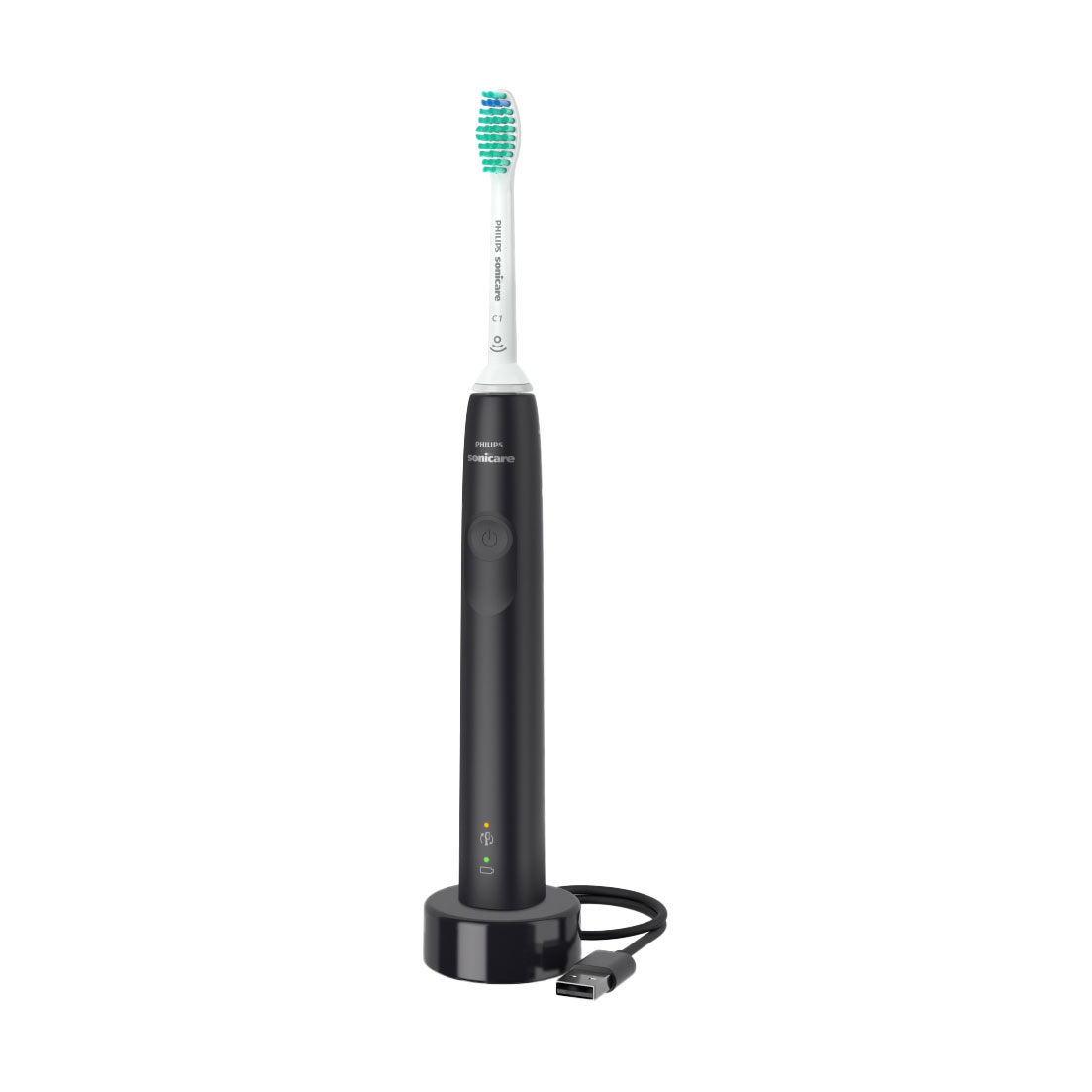 

Електрична зубна щітка Philips Sonicare 3100 Series HX3671/14 Чорна, 1 шт