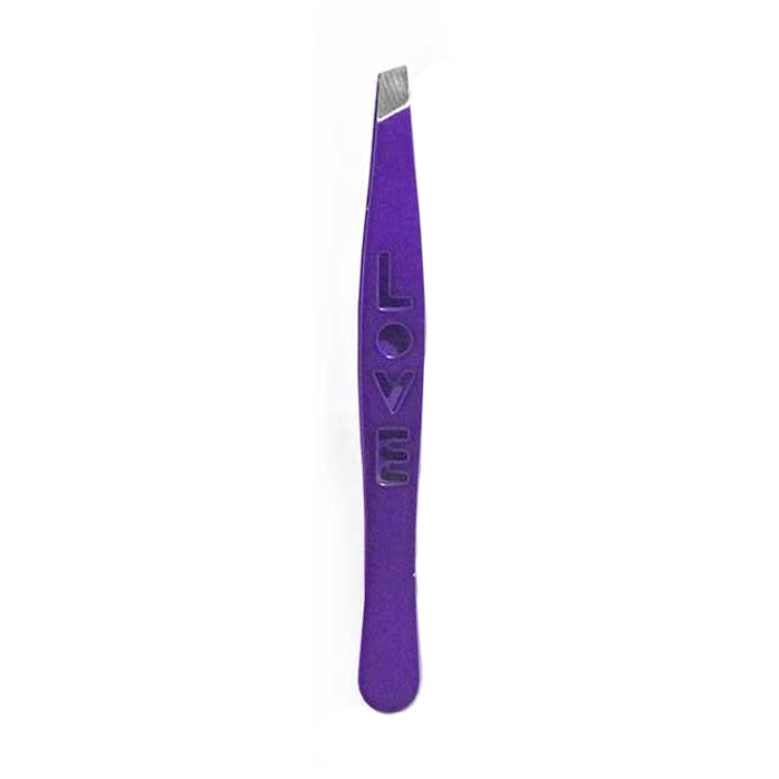 

Пінцет для брів Dini Dini Make-Up Tools d-862, фіолетовий