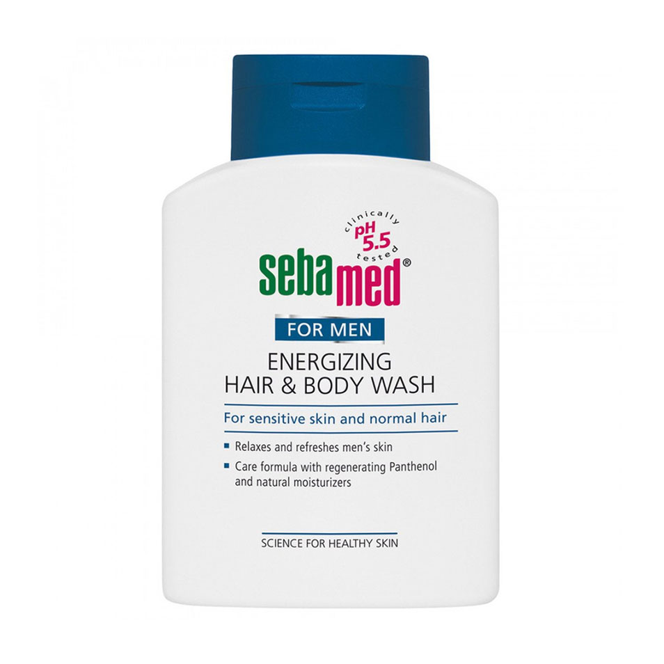 

Уцінка! Чоловічий гель для волосся та тіла Sebamed For Men Energizing Hair & Body Wash, 200 мл
