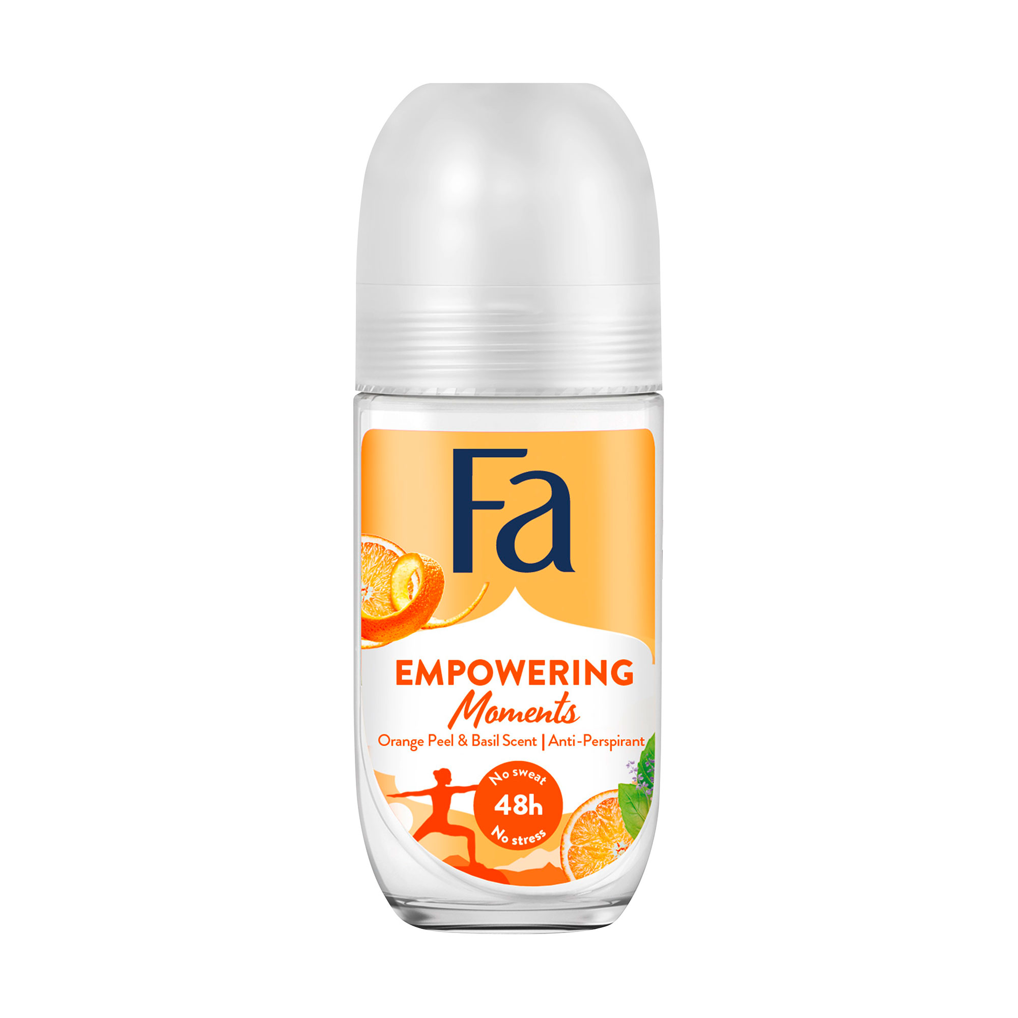 

Дезодорант кульковий жіночий Fa Empowering Moments Цедра апельсину та базилік , 50 мл