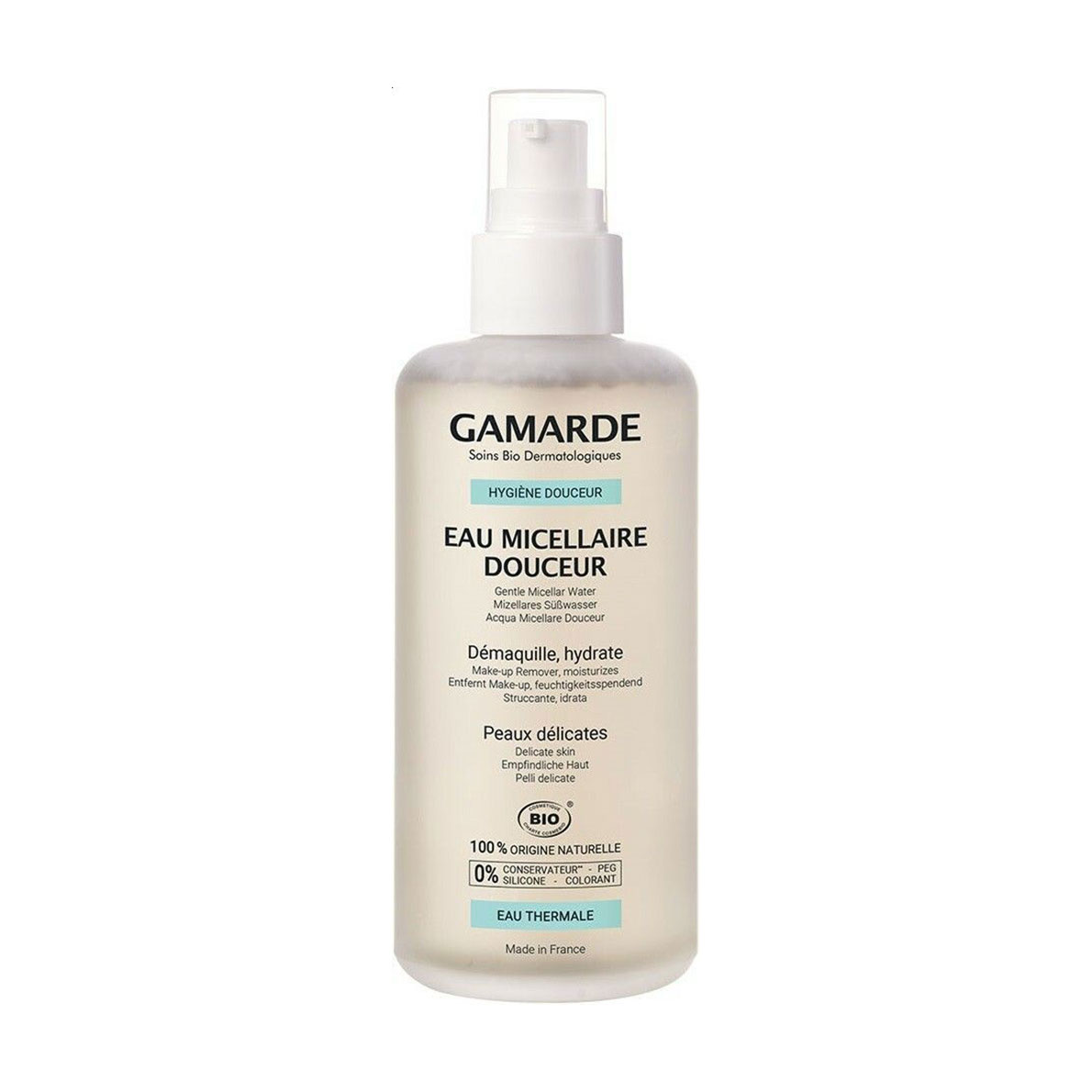 

Уцінка! Міцелярна вода для обличчя Gamarde Gentle Micellar Water для делікатної шкіри, 200 мл
