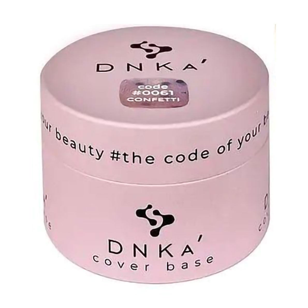 

База для гель-лаку DNKa' Cover Base 0061 Confetti, 30 мл