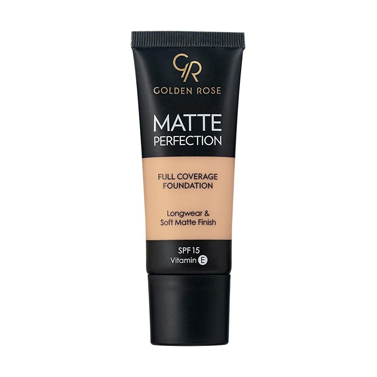 

Уцінка! Тональна основа для обличчя Golden Rose Matte Perfection Full Coverage Foundation SPF 15, C4, 35 мл