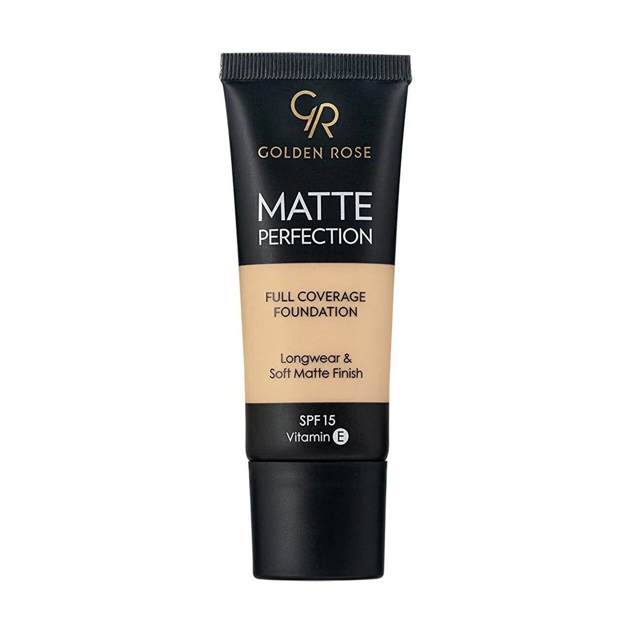 

Уцінка! Тональна основа для обличчя Golden Rose Matte Perfection Full Coverage Foundation SPF 15, N2, 35 мл