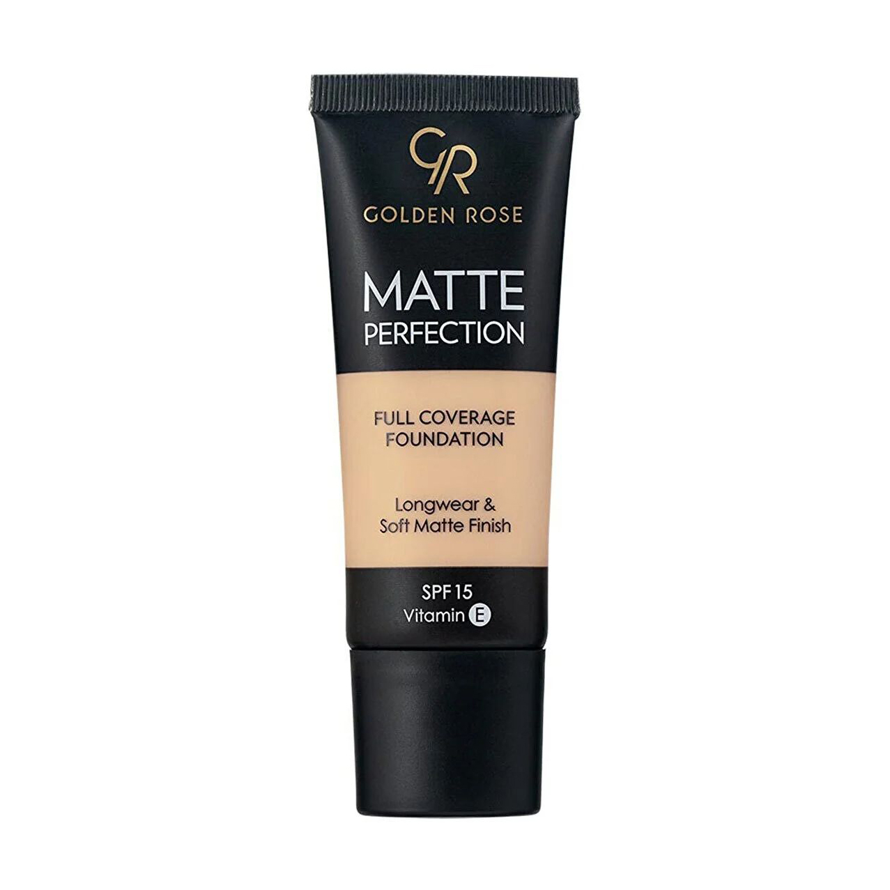 

Тональна основа для обличчя Golden Rose Matte Perfection Full Coverage Foundation SPF 15, N3, 35 мл