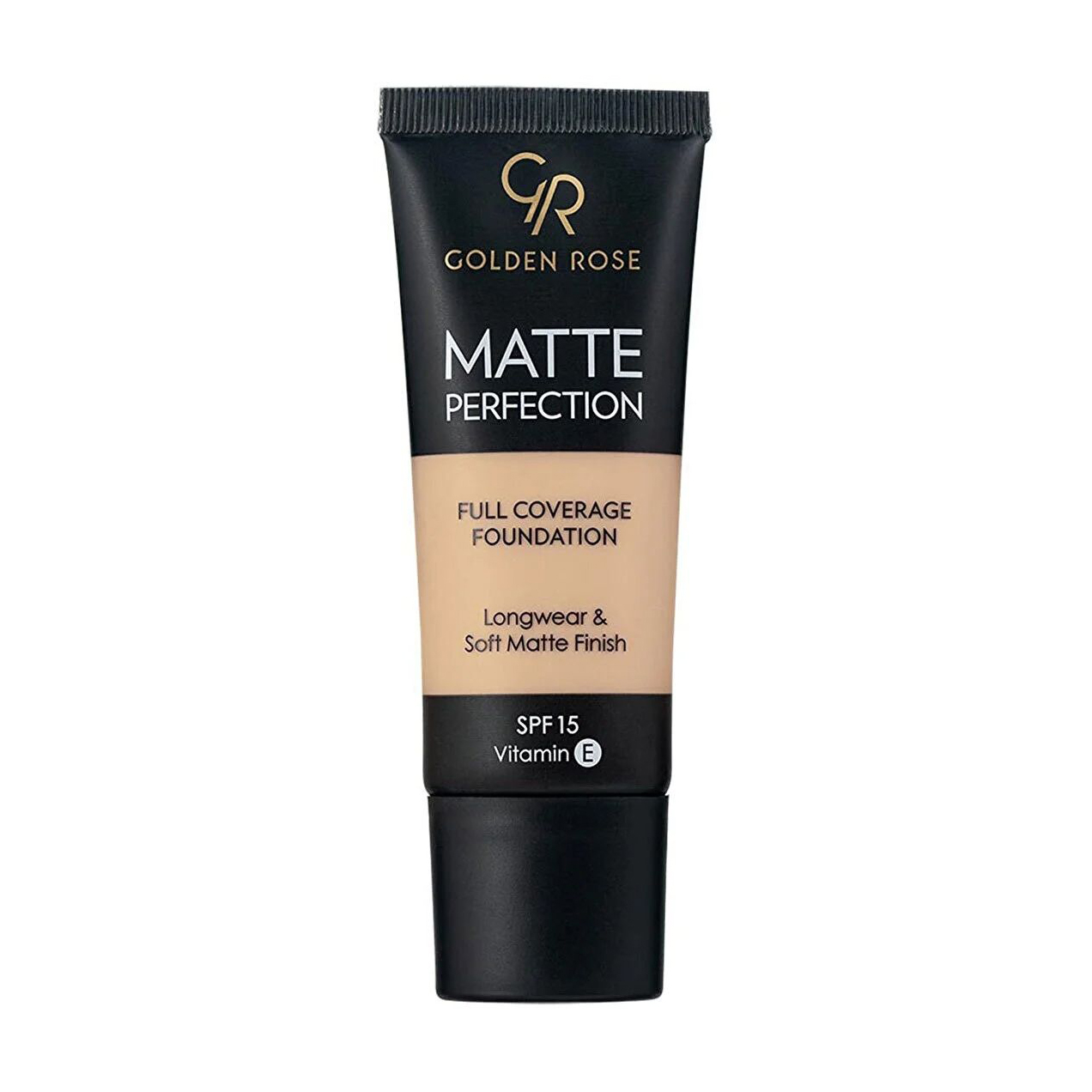 

Уцінка! Тональна основа для обличчя Golden Rose Matte Perfection Full Coverage Foundation SPF 15, N4, 35 мл