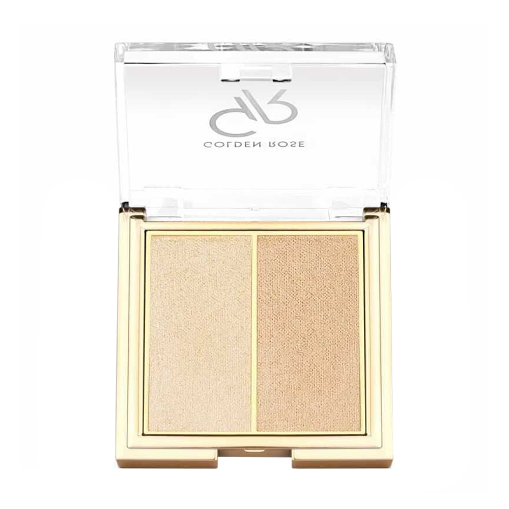 

Уцінка! Компактний хайлайтер для обличчя Golden Rose So Glow! Highlighter Duo, 101 Starlight, 6.4 г