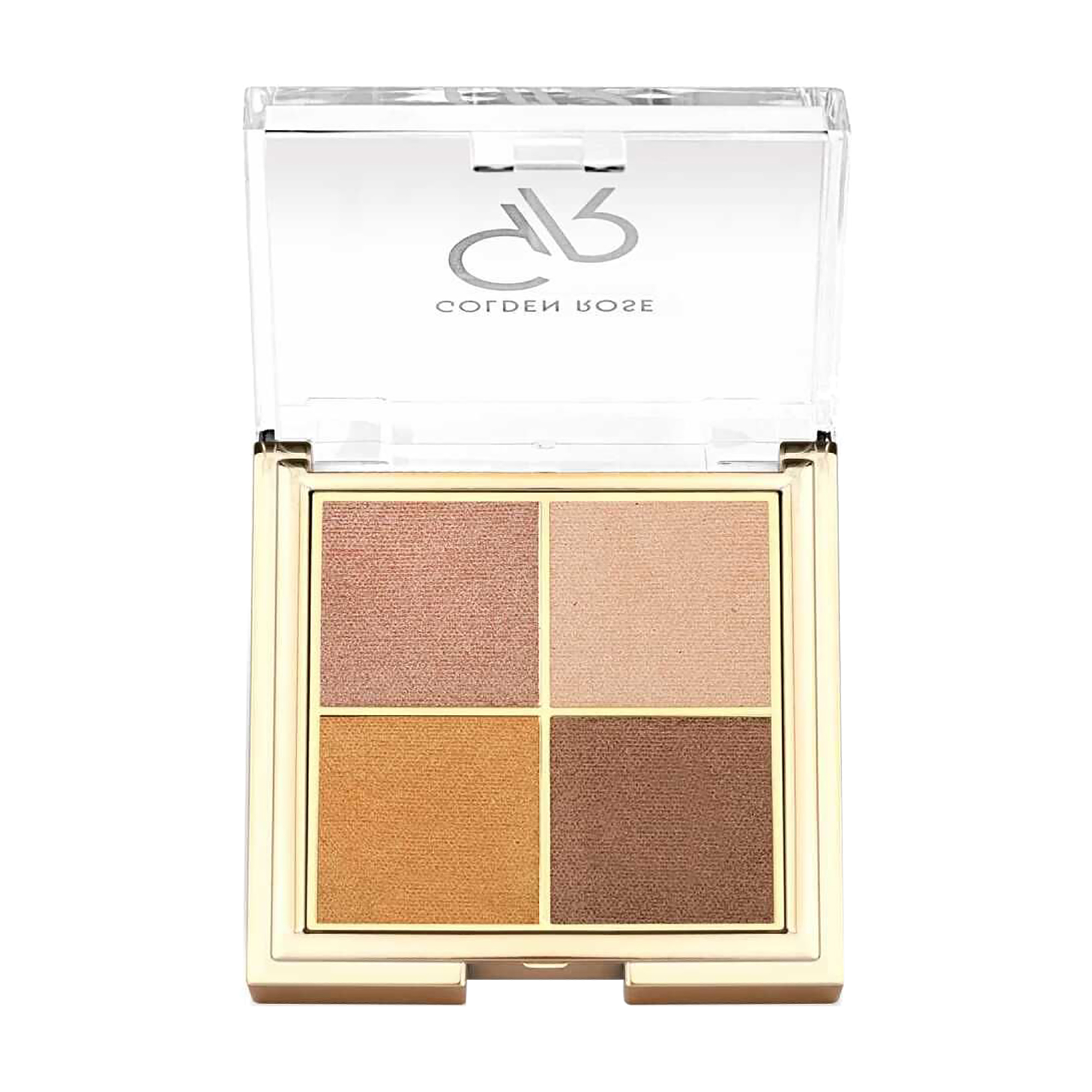 

Уцінка! Палетка тіней для повік Golden Rose Quattro Eyeshadow Palette, 07 Bronze Vision, 4.4 г