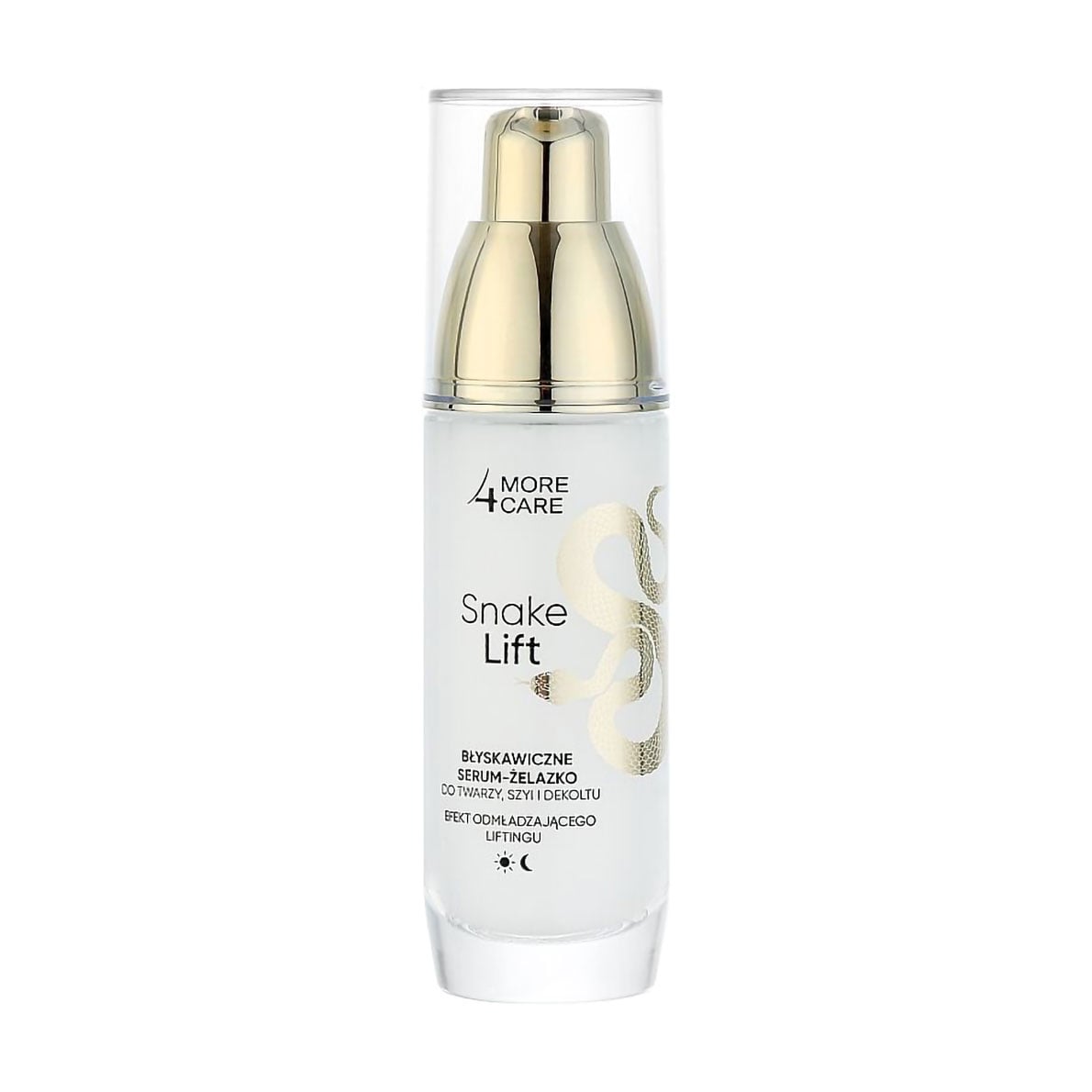 

Уцінка! Сироватка для обличчя, шиї та зони декольте More4Care Snake Lift Instant Serum, 35 мл