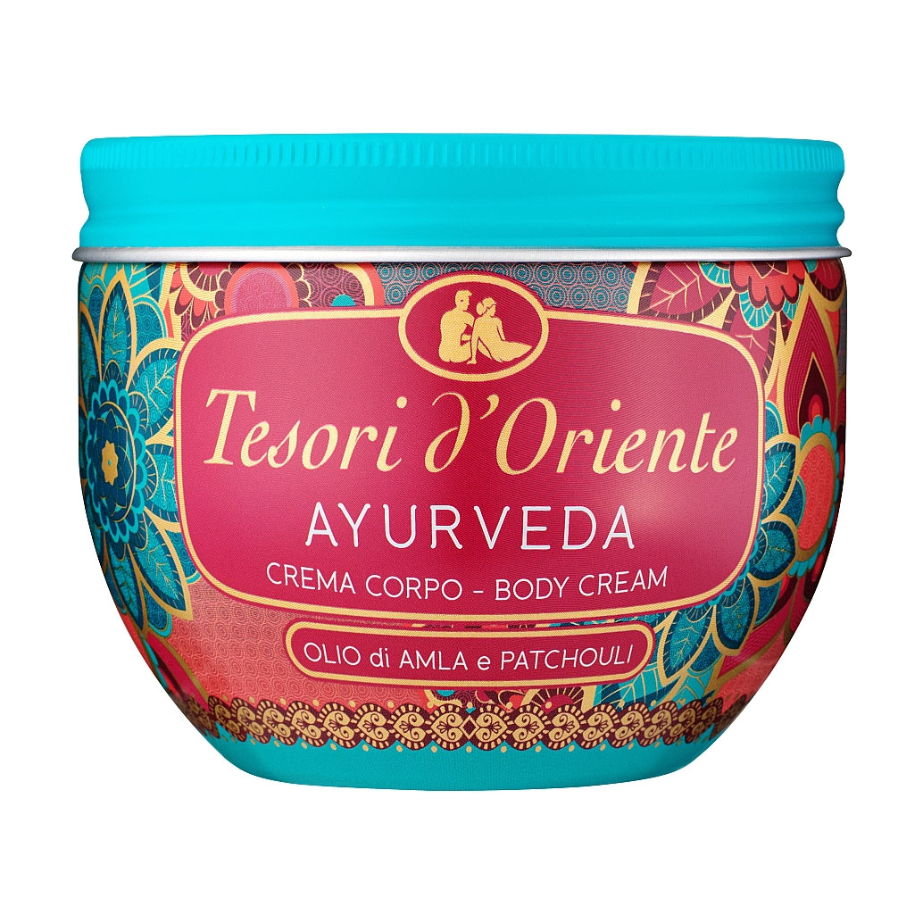 

Парфумований крем для тіла Tesori d'Oriente Body Cream Аюрведа, олія амли та пачулі, 300 мл