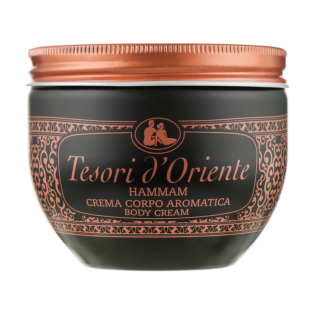 

Уцінка! Парфумований крем для тіла Tesori d'Oriente Body Cream Хаммам, олія аргани та апельсиновий цвіт, 300 мл