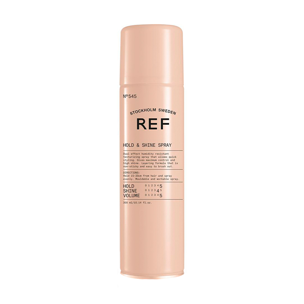 

Уцінка! Лак для блиску волосся REF Hold & Shine Spray N°545 фіксація 5, 300 мл