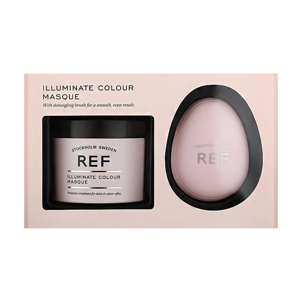

Набір для фарбованого волосся REF Illuminate Colour Masque (маска, 250 мл + гребінець, 1 шт)