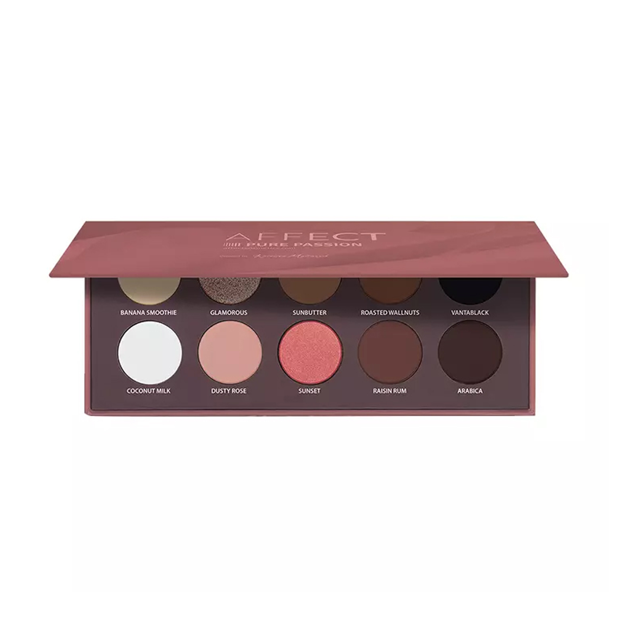 

Палетка тіней для повік Affect Cosmetics Pure Passion Eyeshadows Palette, 25 г