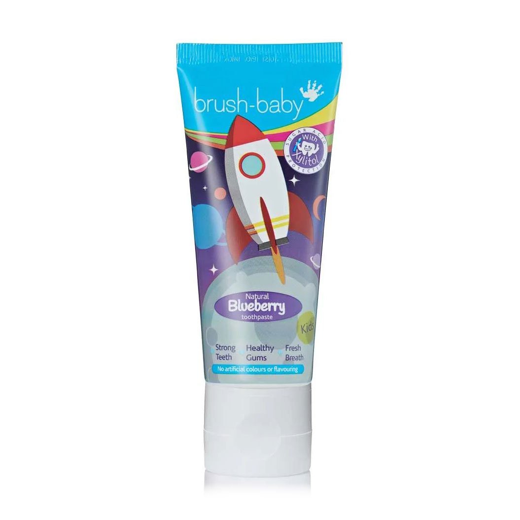 

Дитяча зубна паста Brush-Baby Rocket Blueberry Toothpaste 3-6 років, 50 мл