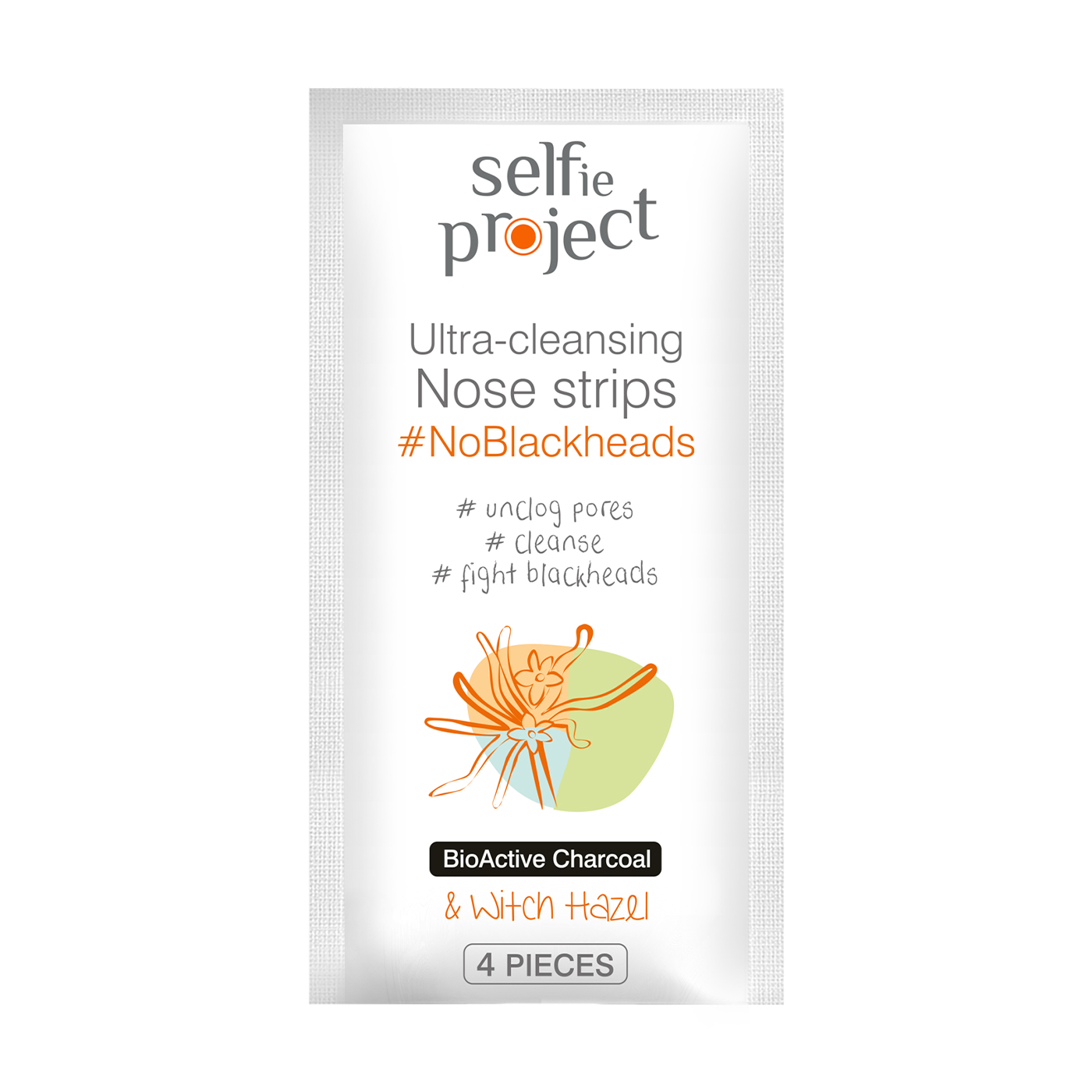 

Очищувальні смужки для носа Selfie Project Ultra-cleansing Nose Strips, 4 шт