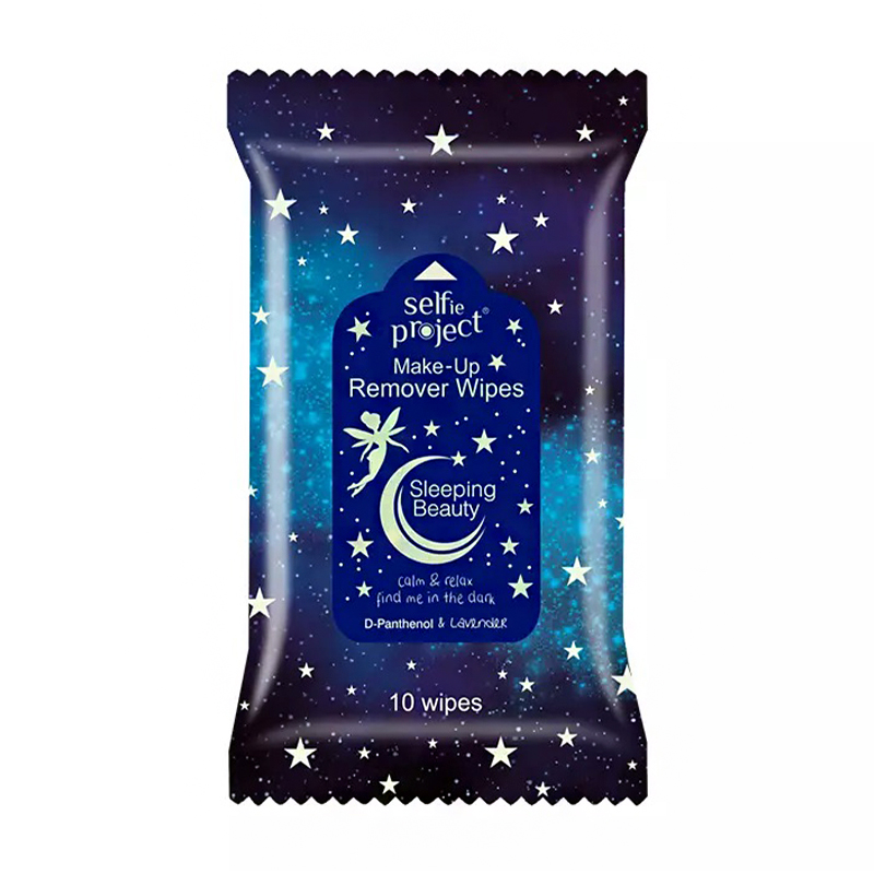 

Серветки для зняття макіяжу Selfie Project Sleeping Beauty Make-up Remover Wipes, 10 шт