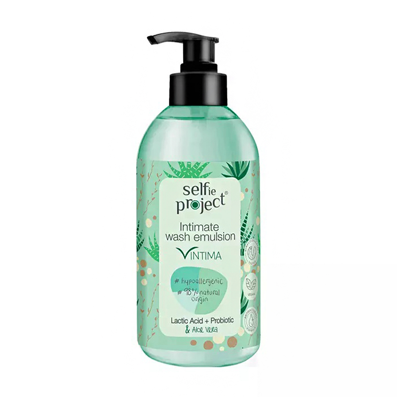 

Емульсія для інтимної гігієни Selfie Project Intimate Wash Emulsion з алое, 250 мл