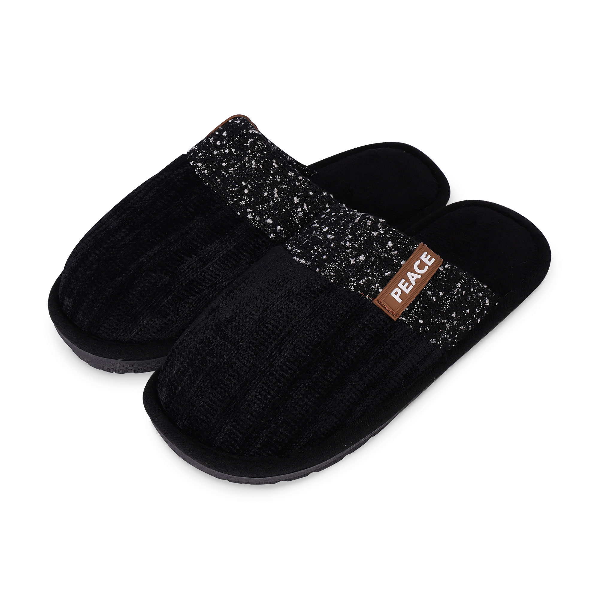 

Чоловічі кімнатні капці 2Step закриті, чорні, розмір 40-41 (WMSL2023-7-Blk)