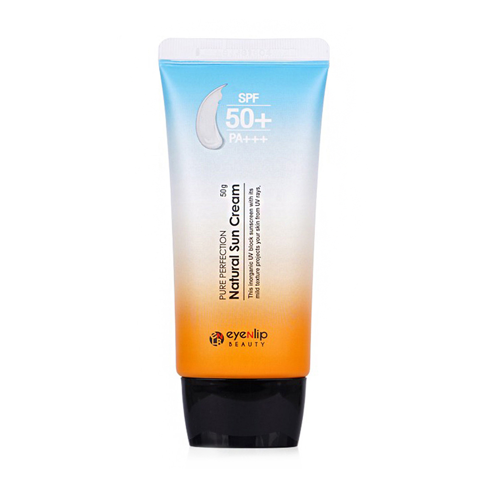 

Сонцезахисний крем для обличчя Eyenlip Pure Perfection Natural Sun Cream, SPF50+ PA+++, 50 г