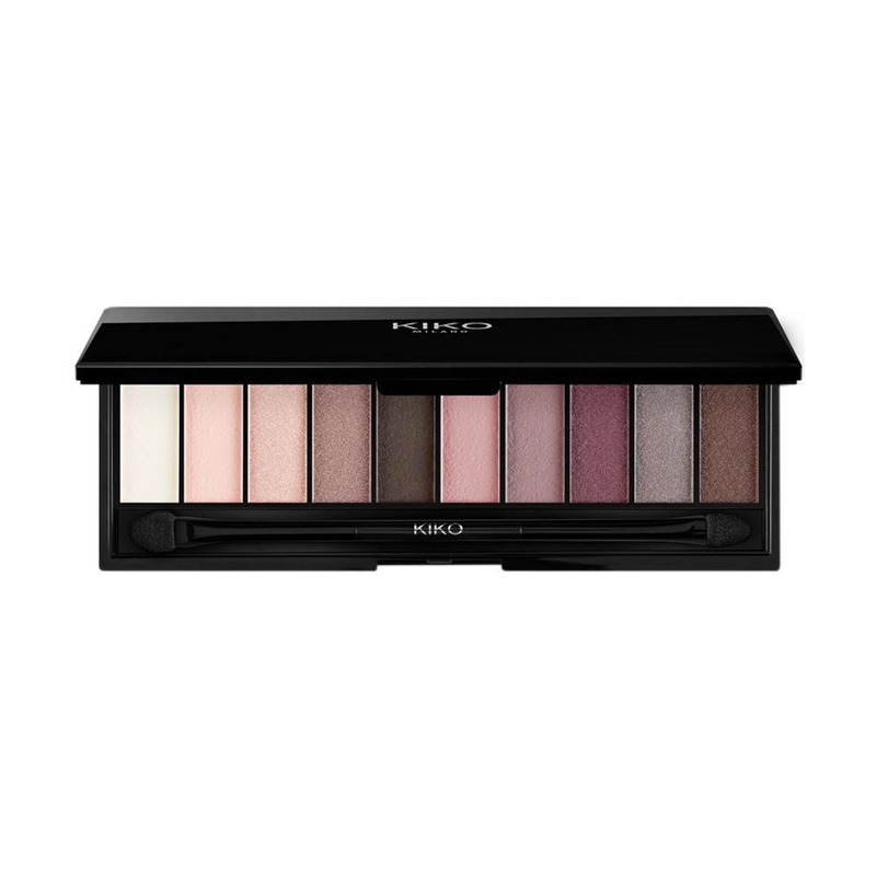 

Палетка тіней для повік Kiko Milano Soft Nude Eyeshadow Palette, 01 Garden Rose, 8 г