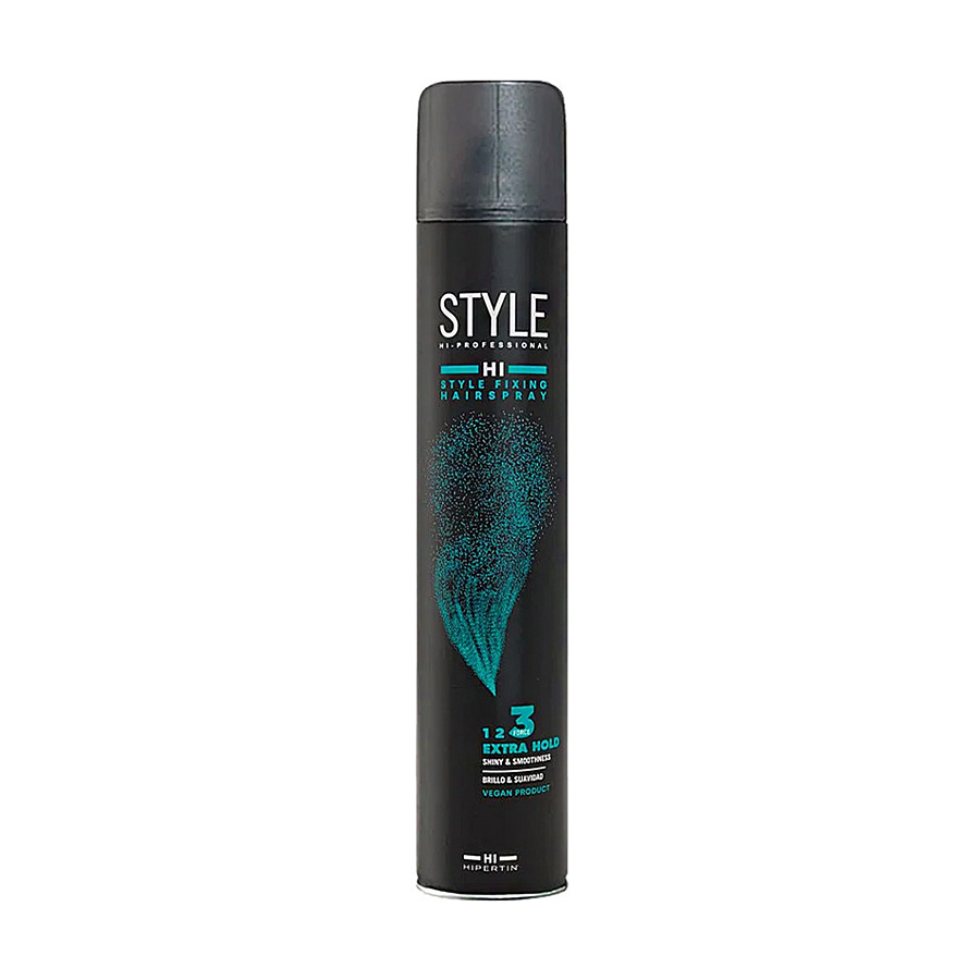 

Лак для укладання волосся Hipertin Style Fixing Hairspray Extra Hold 3 екстра-сильної фіксації, 500 мл