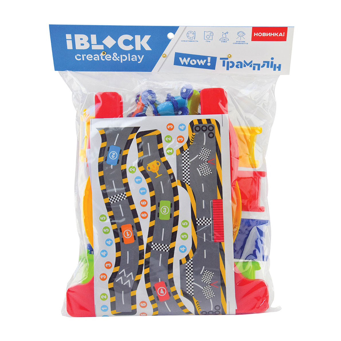 

Конструктор iBlock Create & Play Трамплін, від 6 років, 24*34*6 см (PL-921-287)