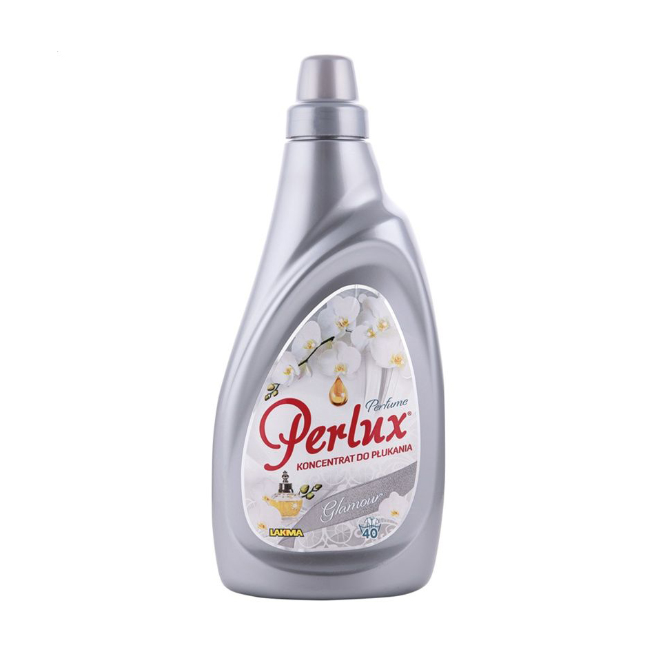 

Кондиціонер-пом'якшувач для тканин Perlux Perfume Glamour, 40 циклів прання, 1 л