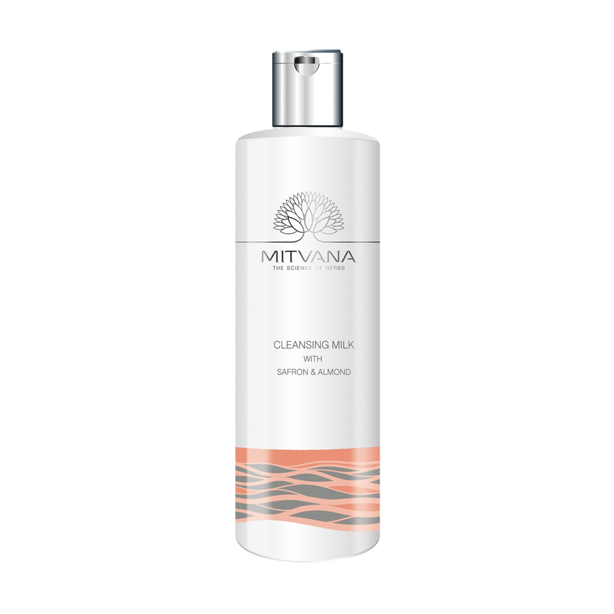 

Очищувальне молочко для обличчя Mitvana Cleansing Milk with Saffron & Almond, 200 мл