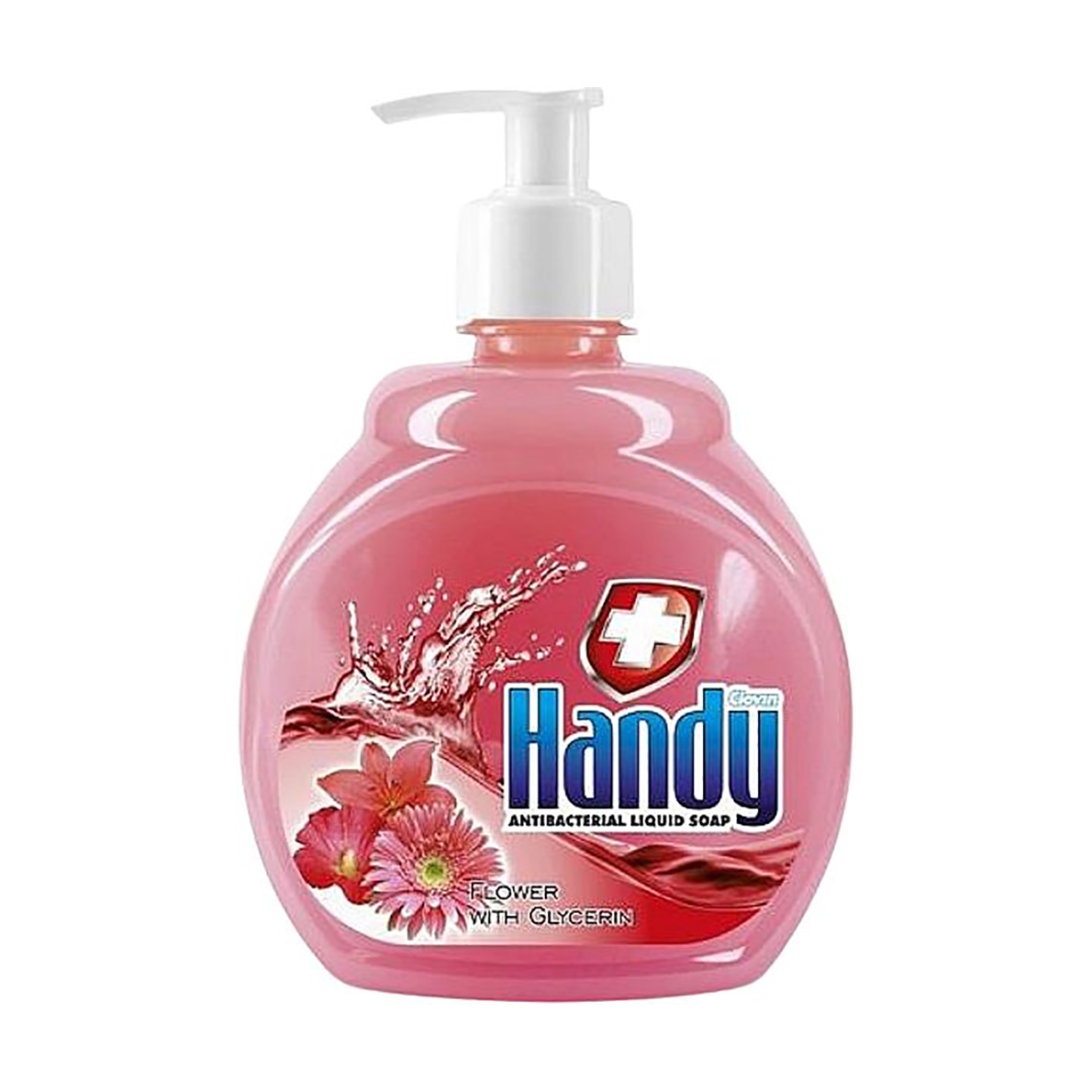 

Уцінка! Рідке мило Clovin Handy Antibacterial Liquid Soap Flower Квіткове, 500 мл