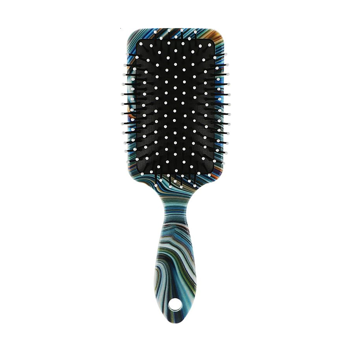 

Масажна щітка для волосся Dini Абстракція, прямокутна, 1 шт
