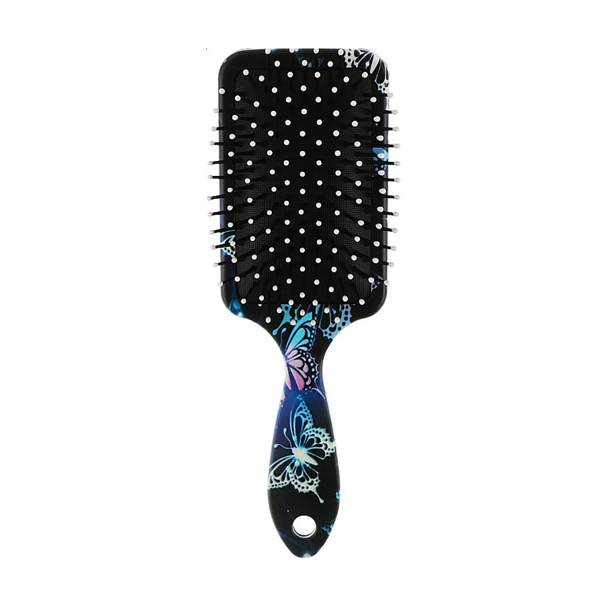 

Масажна щітка для волосся Dini Метелики, прямокутна, 1 шт