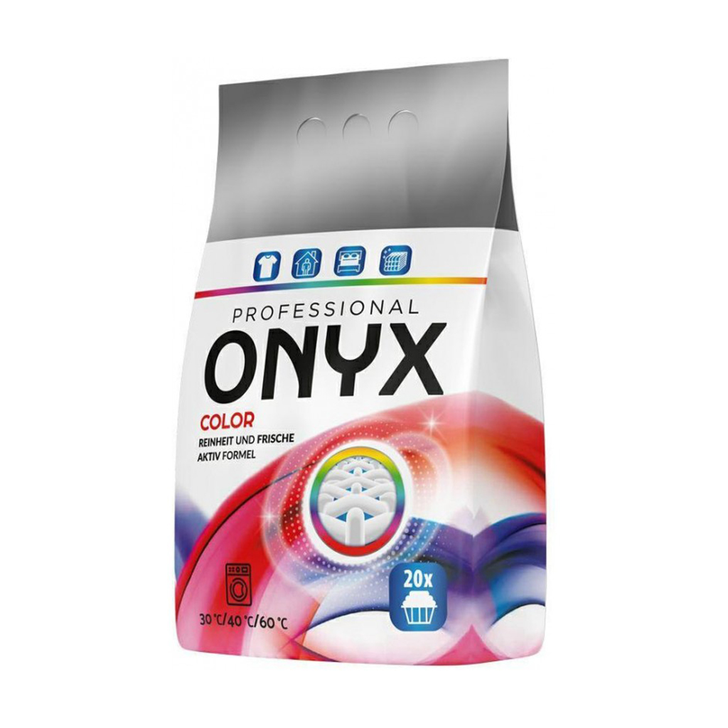 

Уцінка! Пральний порошок Onyx Color, 20 циклів прання, 1.2 кг
