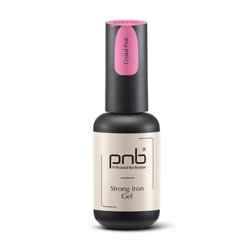 

Уцінка! Гель-архітектор для нігтів PNB UV/LED Strong Iron Gel, Crystal Pink, 8 мл