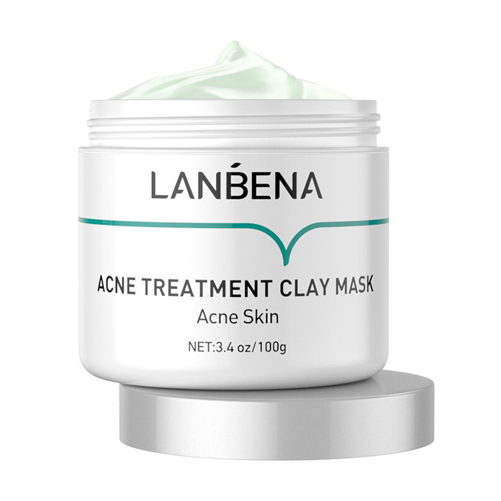 

Глиняна маска для обличчя Lanbena Acne Treatment Clay Mask проти акне, 100 г