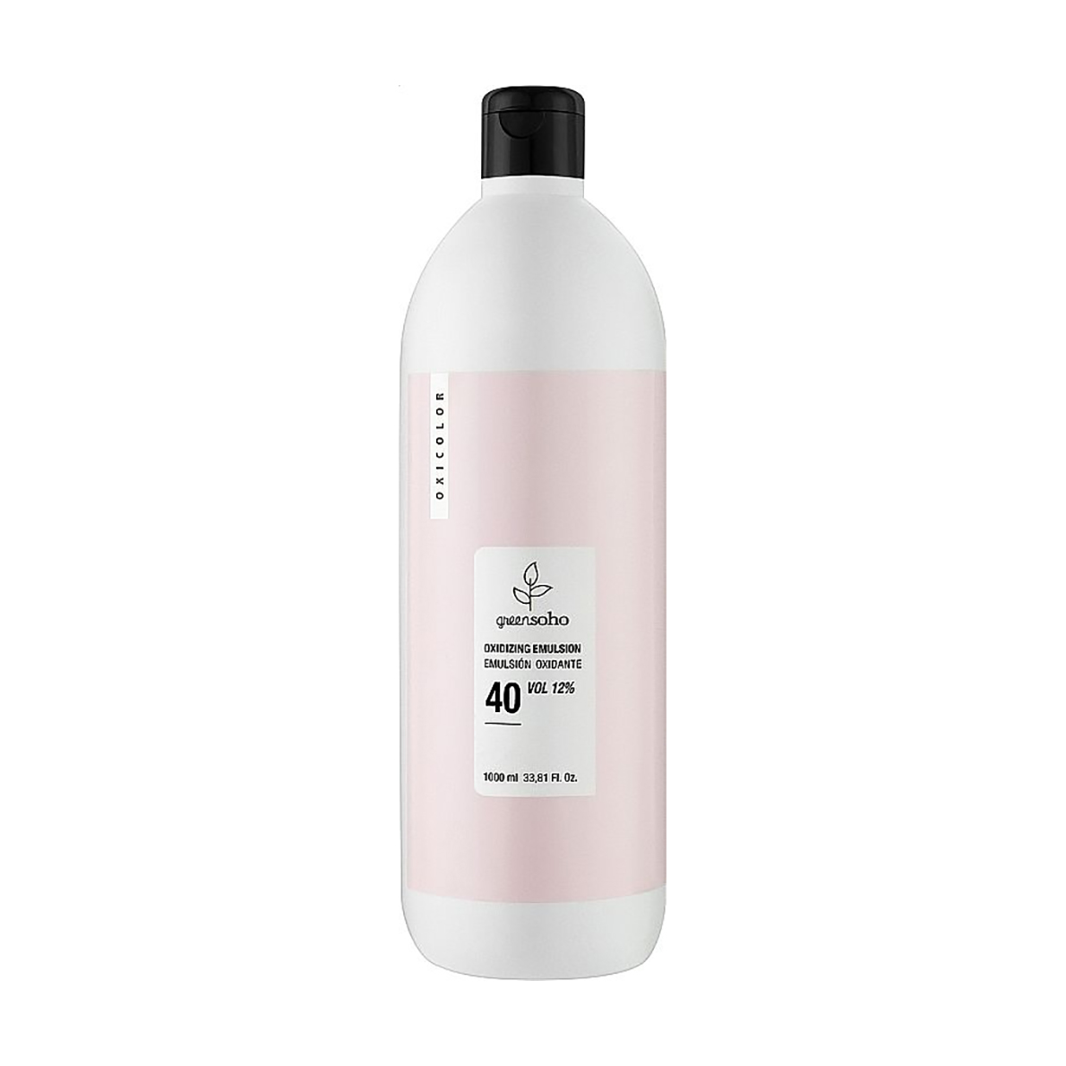

Окислювальна емульсія для волосся GreenSoho Oxicolor Oxidizing Emulsion 40 Vol 12%, 1 л