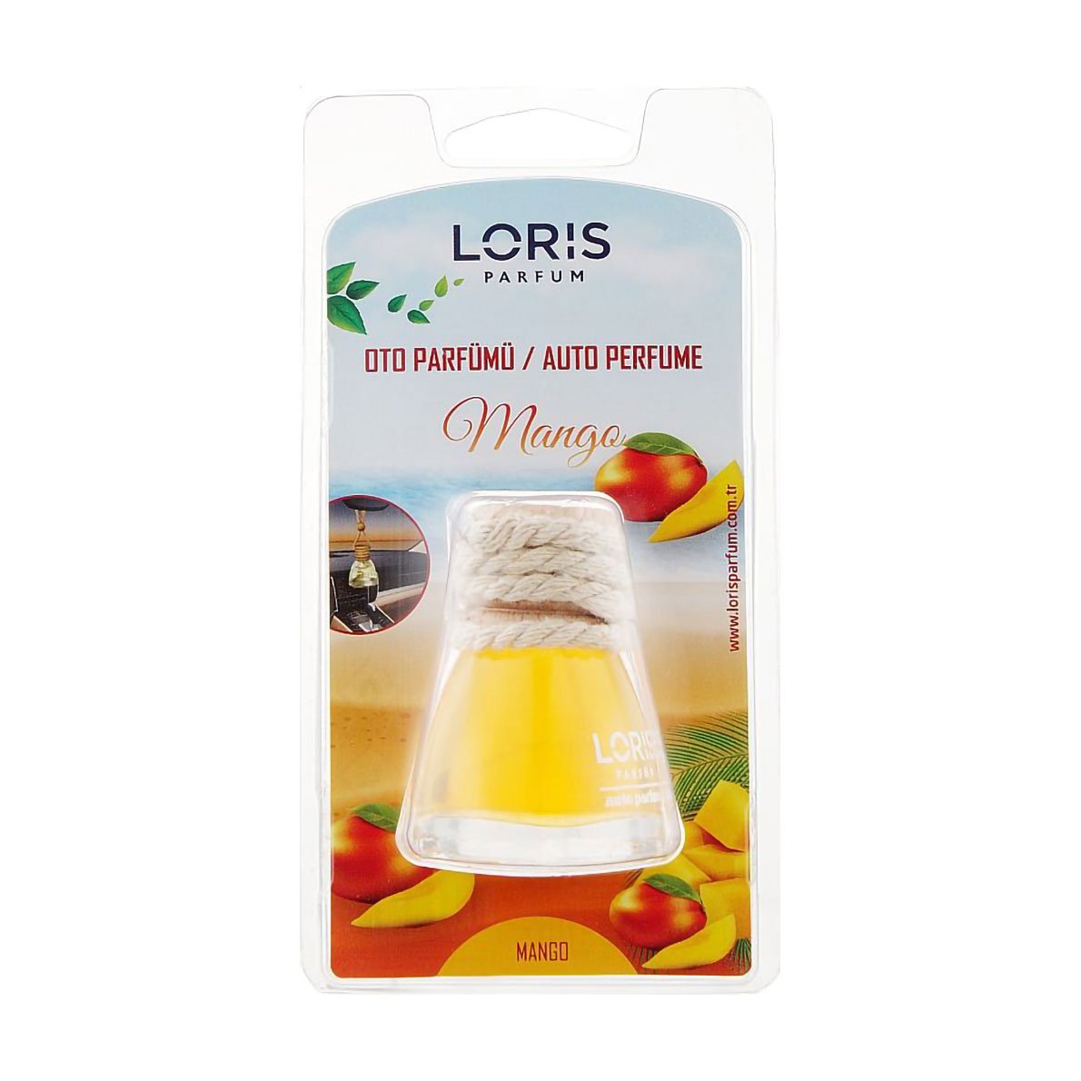 

Ароматизатор для автомобіля Loris Parfum Auto Perfume Манго, 10 мл