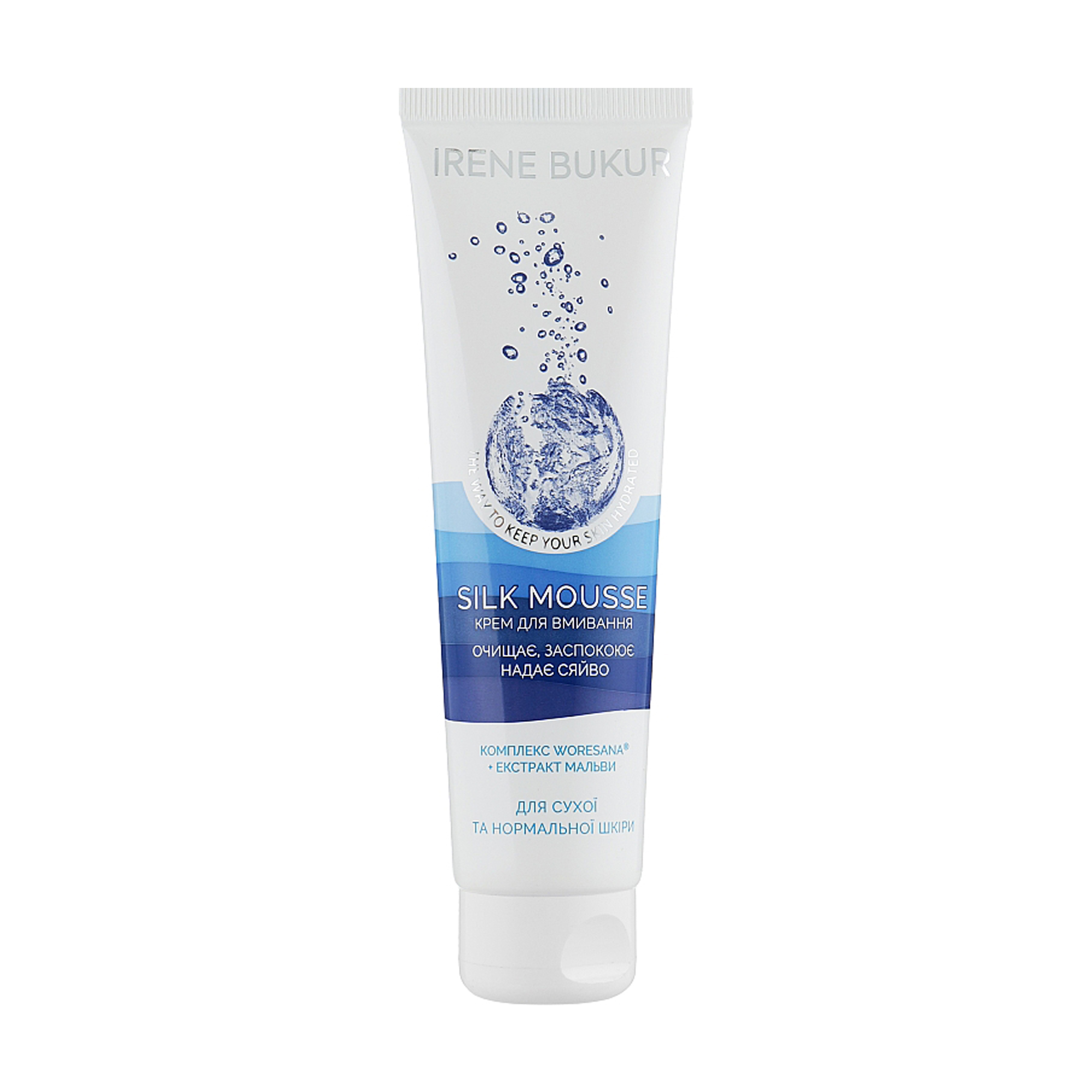 

Уцінка! Крем для вмивання сухої та нормальної шкіри Irene Bukur Silk Mousse, 90 г