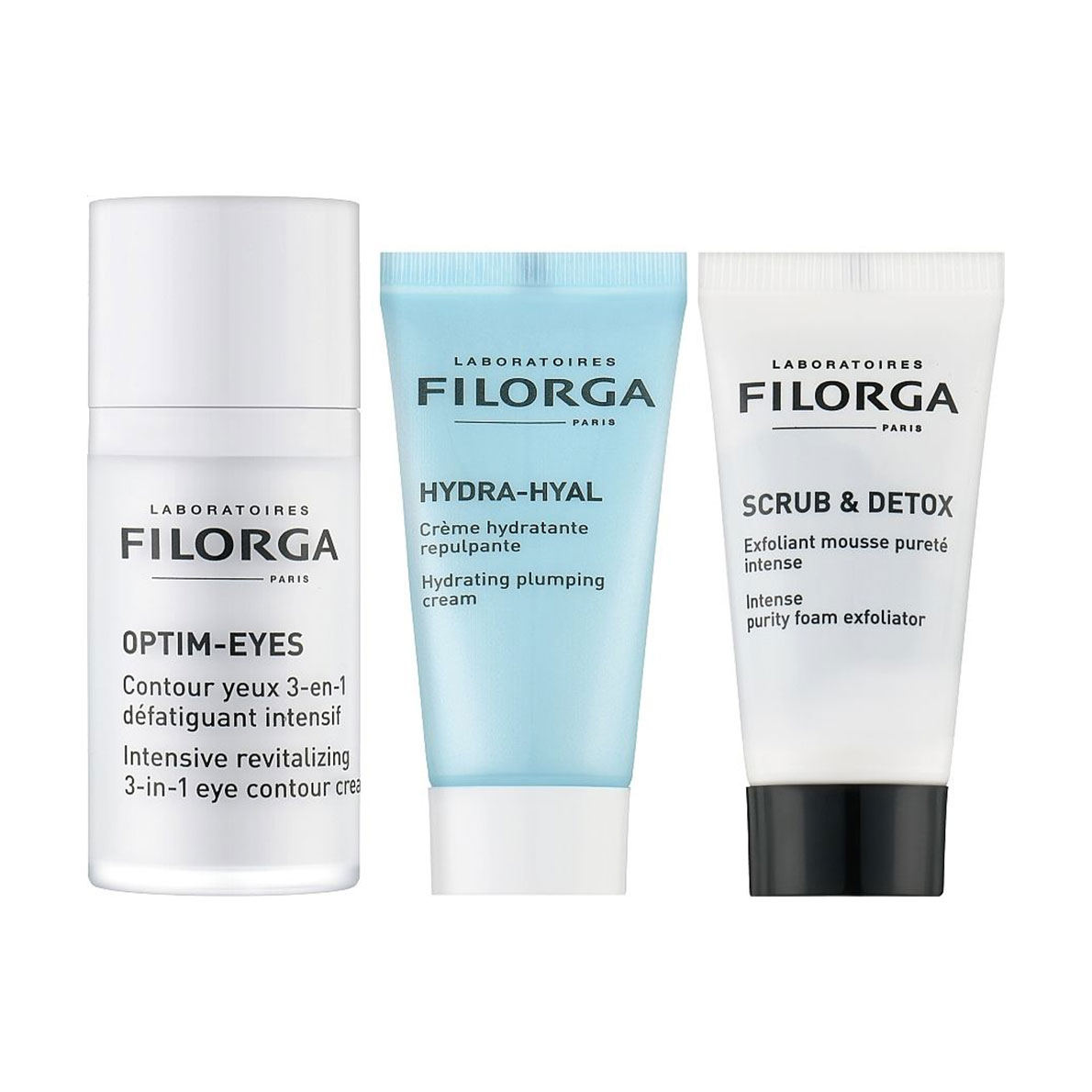 

Набір для обличчя Filorga Brighten Your Eye Contour In 7 Days (крем, 15 мл + крем, 15 мл + скраб, 15 мл)