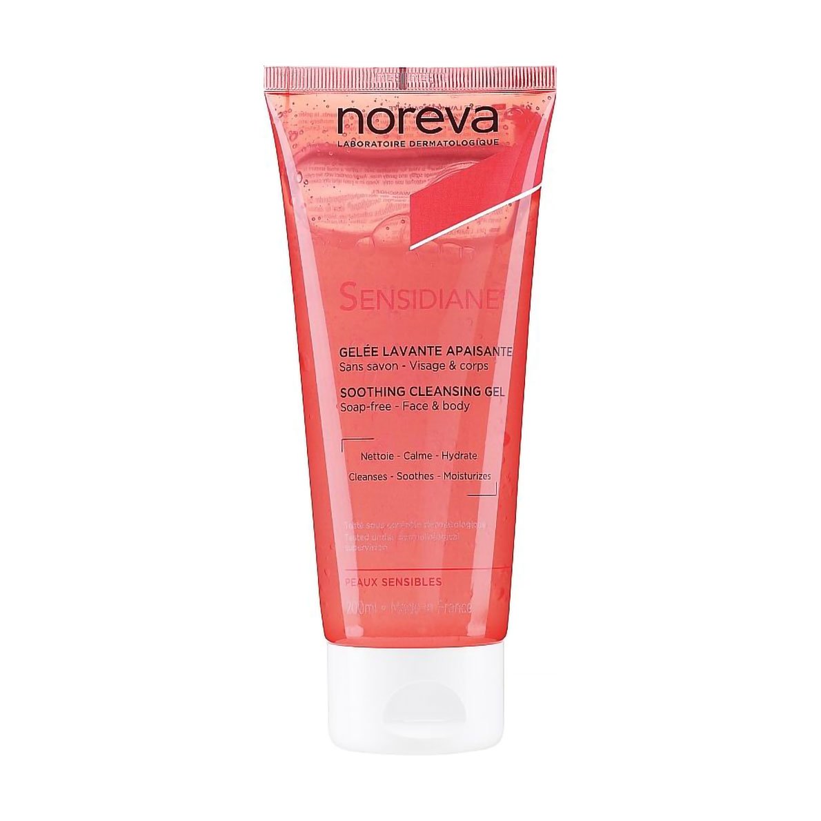 

Пом'якшувальний очищувальний гель для обличчя та тіла Noreva Sensidiane Soothing Cleansing Gel, 200 мл