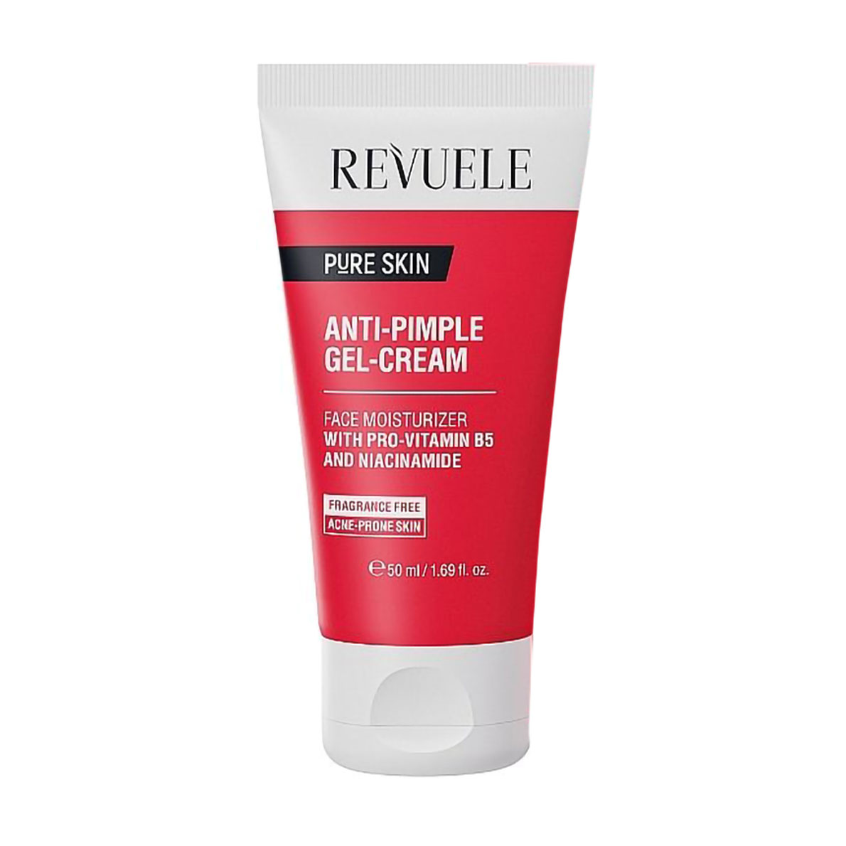 

Уцінка! Гель-крем для обличчя Revuele Pure Skin Anti-Pimple Gel-Cream проти прищів, з провітаміном B5 та ніацинамідом, 50 мл