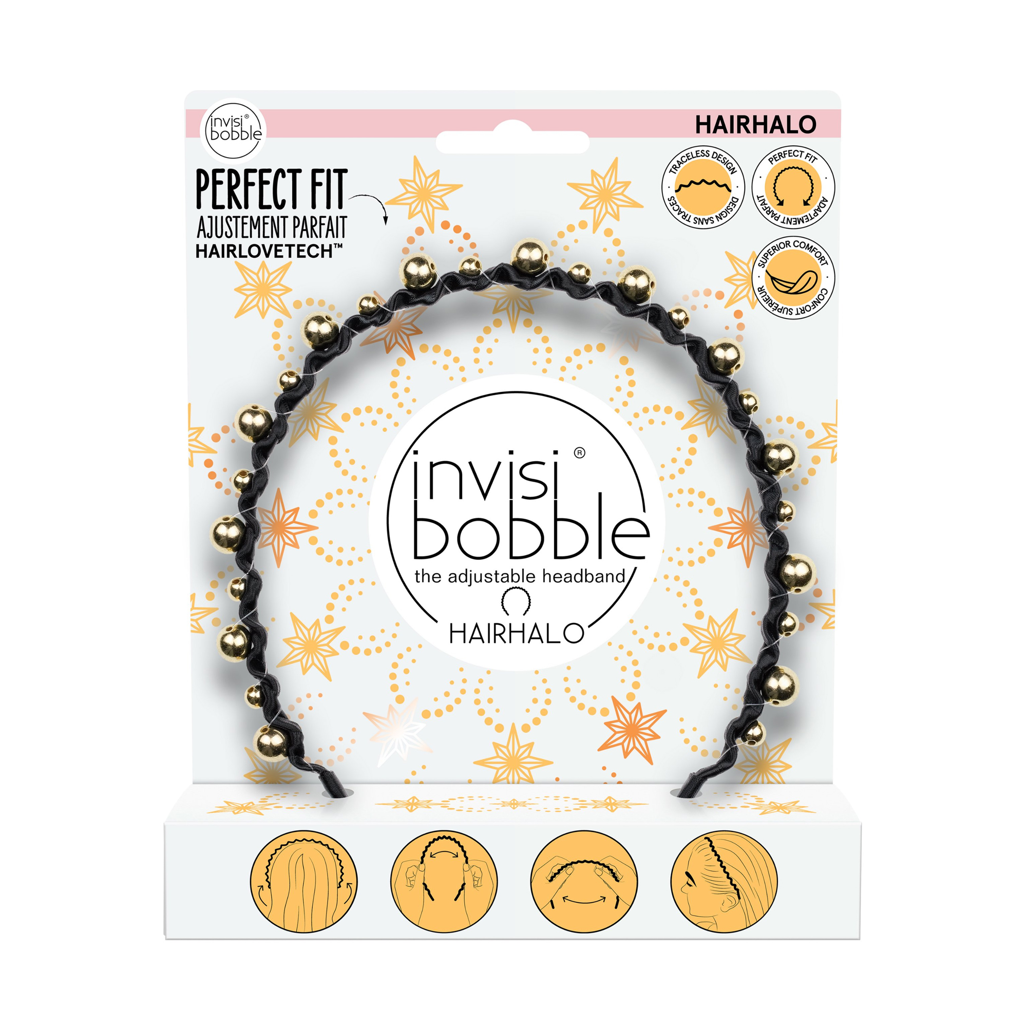 Ободок для волосся Invisibobble Hairhalo Time To Shine You're A Star, 1 шт