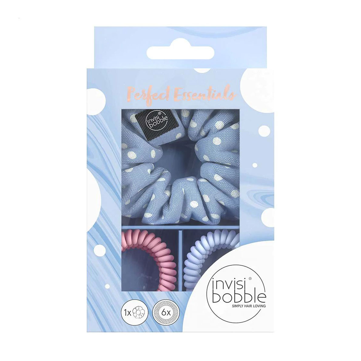 

Подарунковий набір резинок для волосся Invisibobble Gift Set Perfect Essential, 7 шт