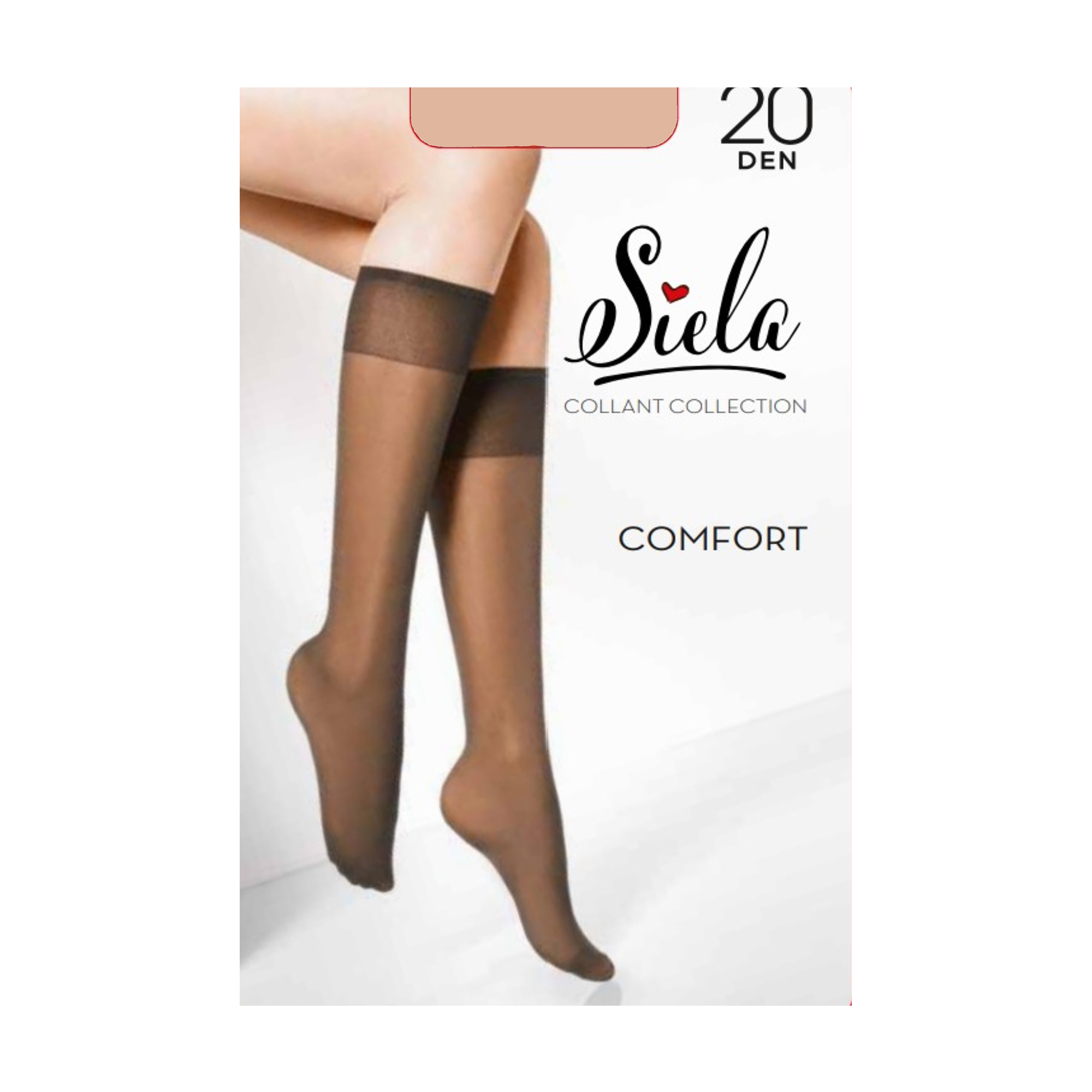 

Гольфи жіночі Siela Comfort 20 Den Daino