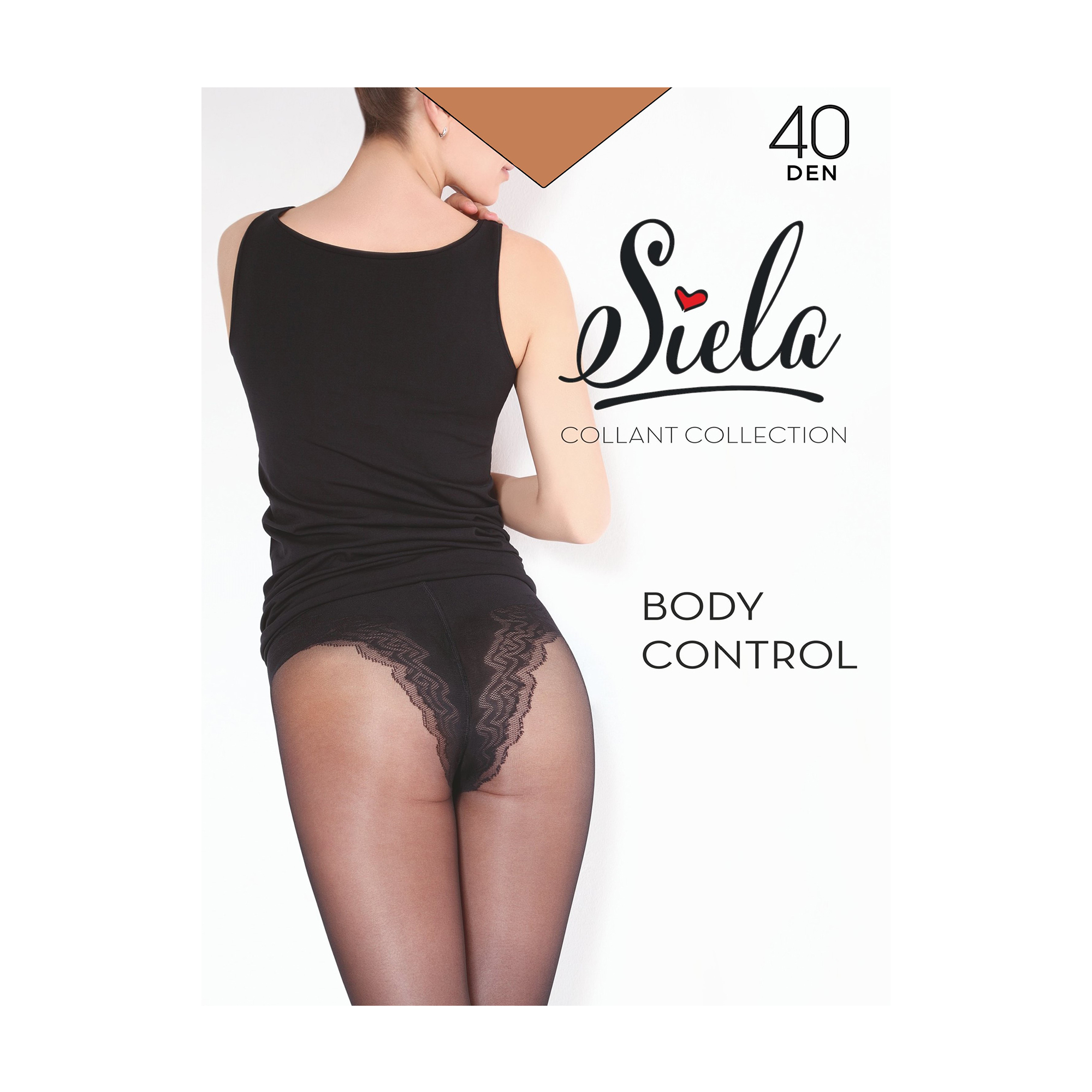 

Колготки жіночі Siela Body Control 40 DEN, Glace, розмір 3